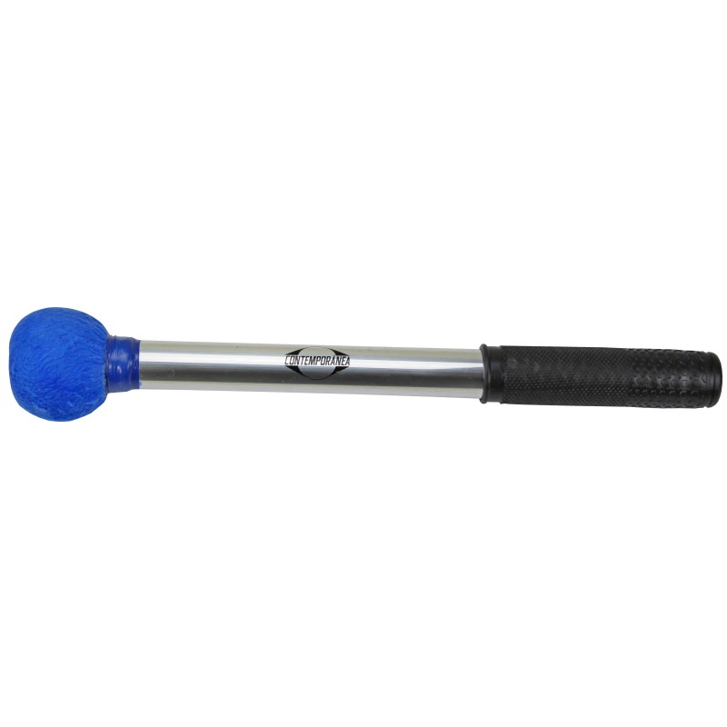 Mailloche de surdo alu 35cm - Bleue